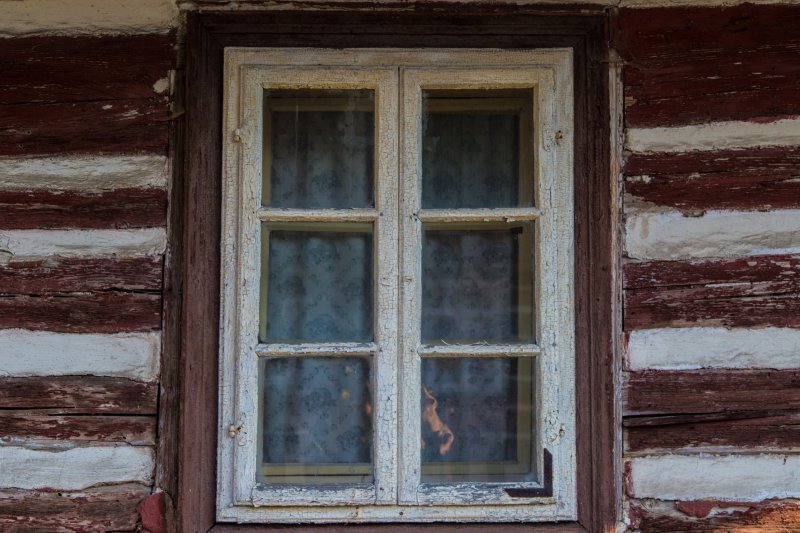 Деревянные окна старые советские