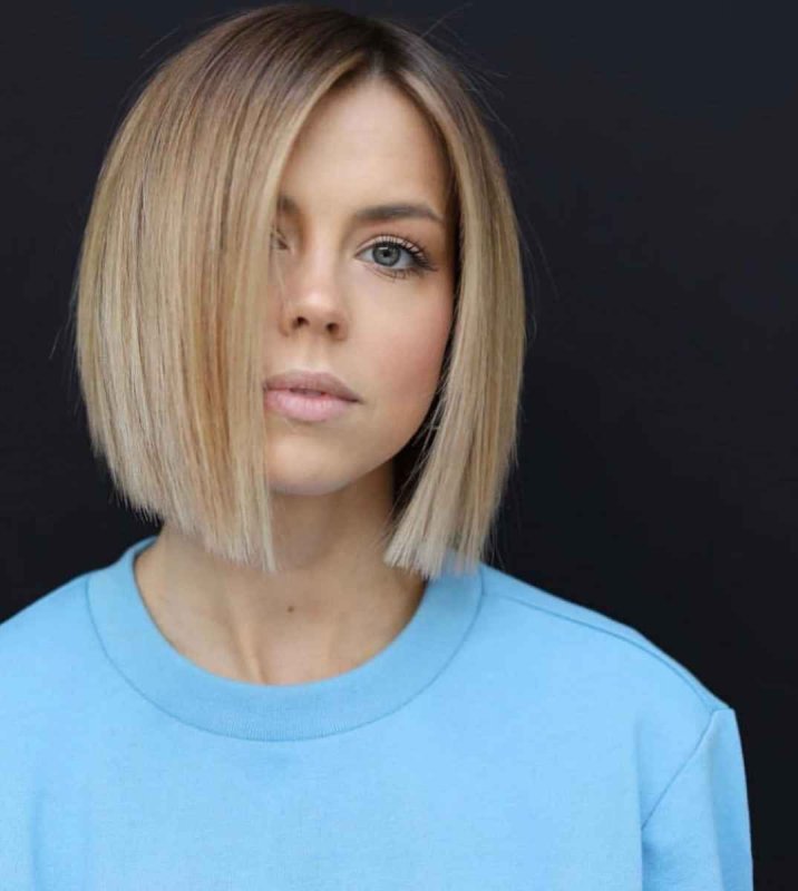 Стрижка каре Блант Боб