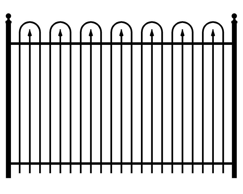 Забор рал 7024