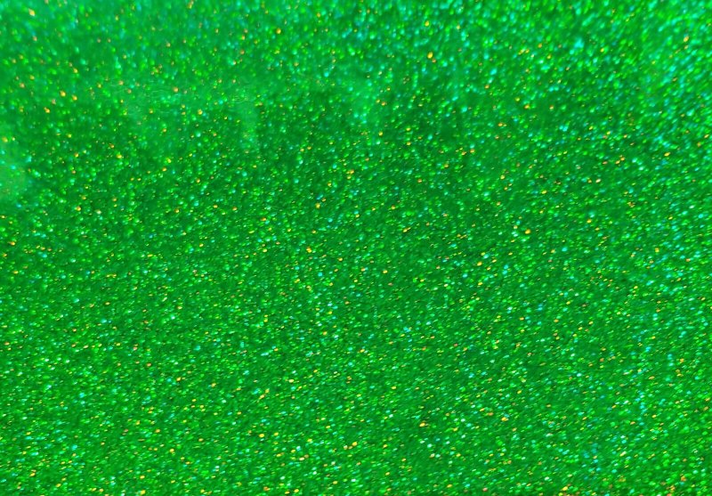Зелёные блёстки
