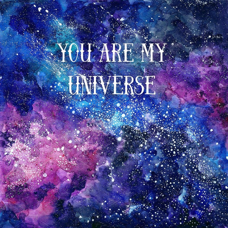 Космос акварелью