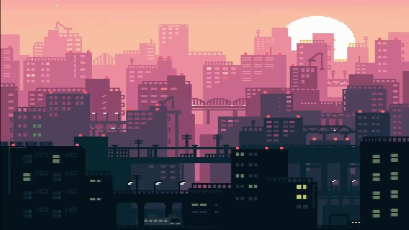 Пиксельные фоны для игр