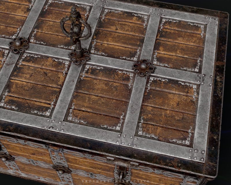 Текстура сундука