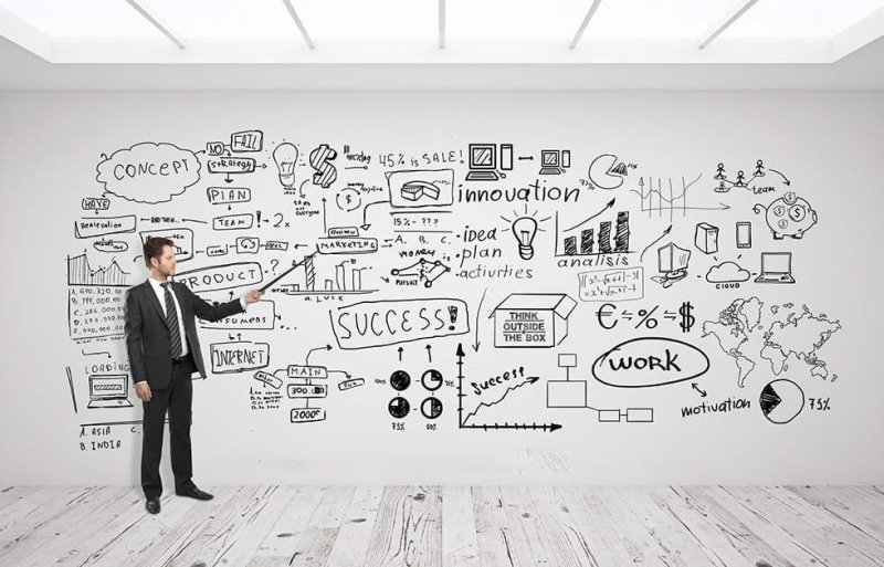 Надписи на маркерной доске