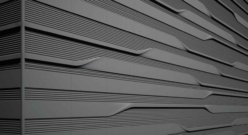 Фиброцементные панели EQUITONE Natura n251 антрацит