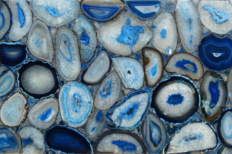 Голубой Оникс слэб