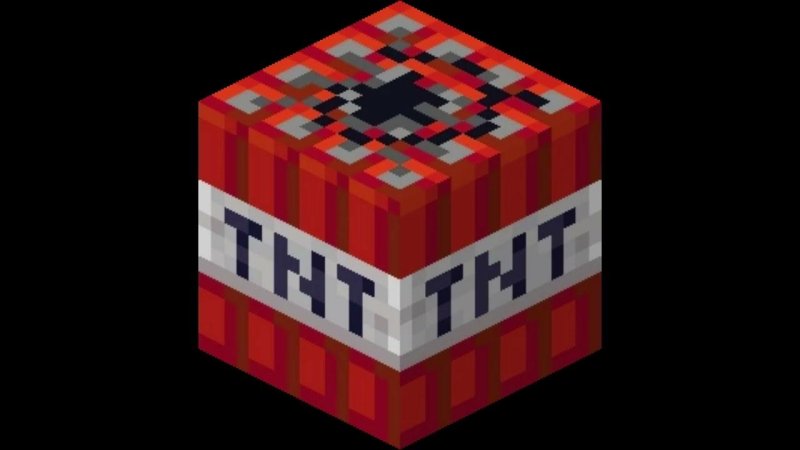 Блок ТНТ В майнкрафт