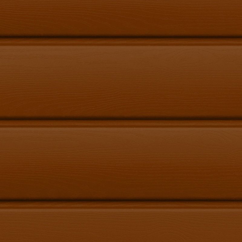 Акриловый сайдинг темный дуб Гранд лайн