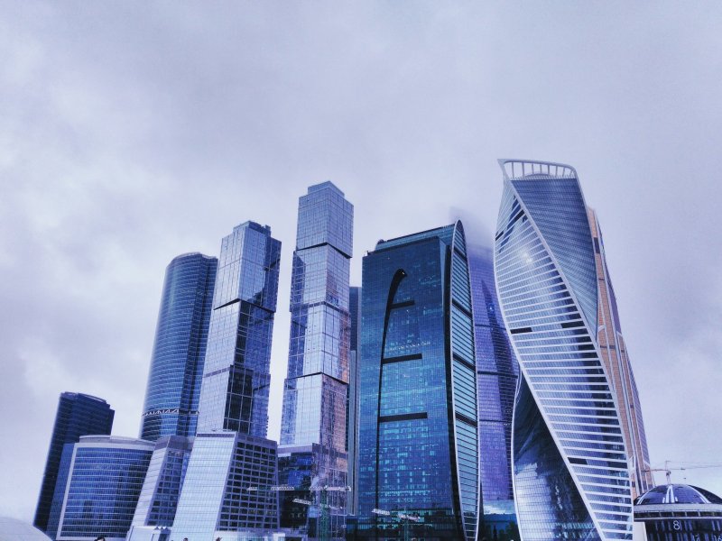 Москва Сити 8к