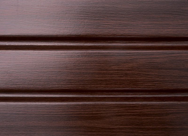 Сайдинг красное дерево