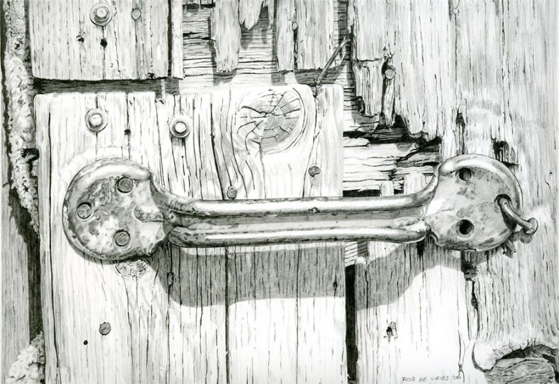 Рисунки на старых досках