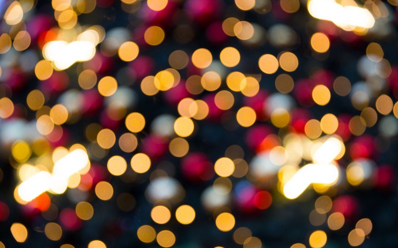 Разноцветные блики