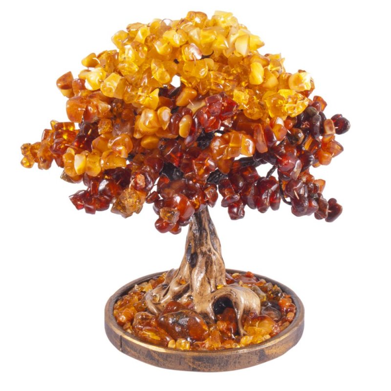 Янтарь на дереве