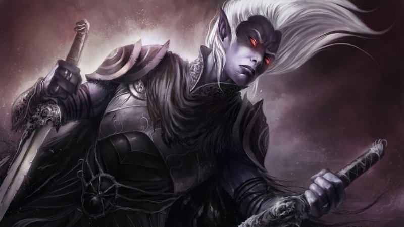 Темный Эльф Дзирт до'Урден