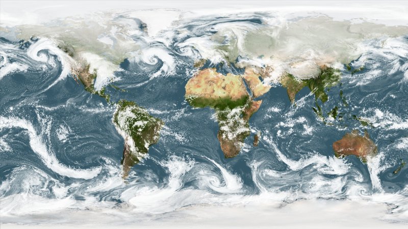 Текстура земли из космоса