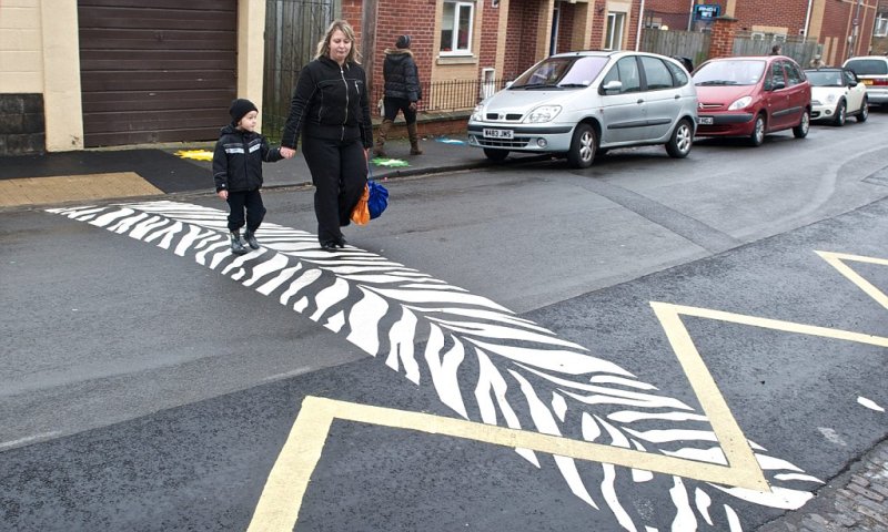 Пешеходная Зебра