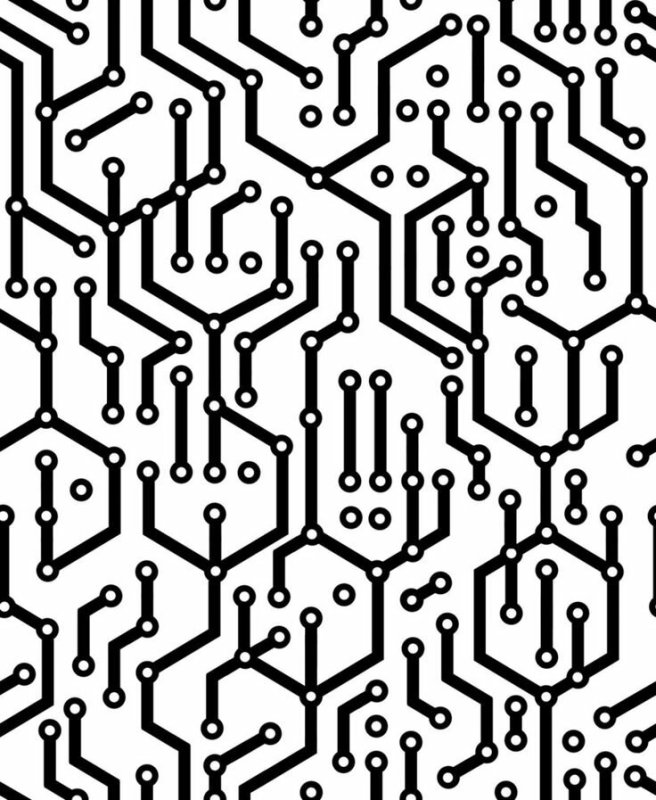 Микросхема узор