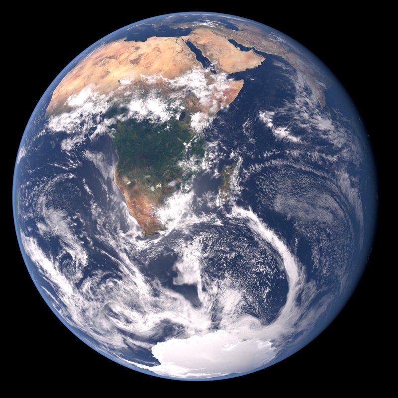 Рельеф планеты