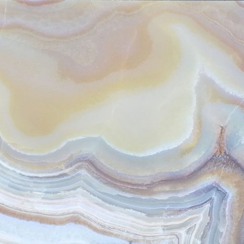 Голубой мраморный Оникс камень