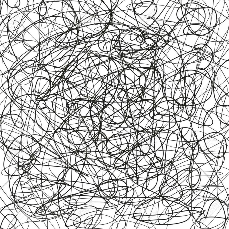 Хаотичные линии узоры