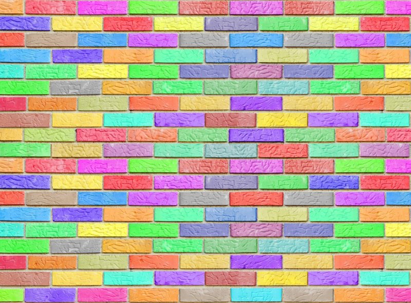 Цветной кирпич