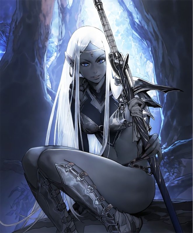 Королева НУАЛИЯ тёмный Эльф