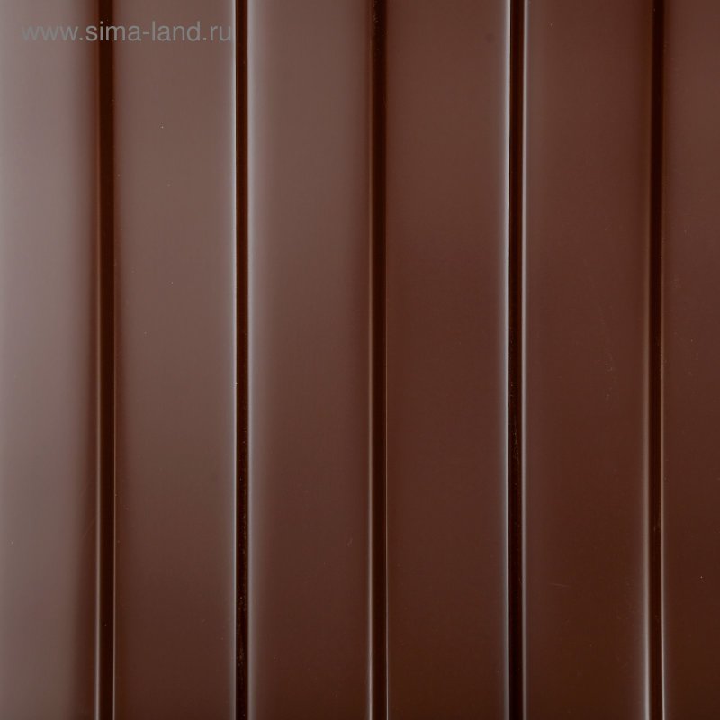 Профнастил с-8а RAL 8017 2,0х1,20 (темн.корич)