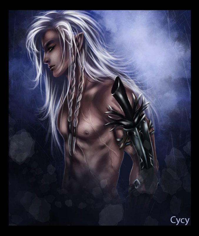 Тёмный Эльф дроу мужчина