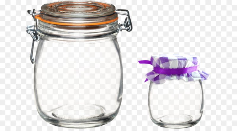 Стеклянные баночки