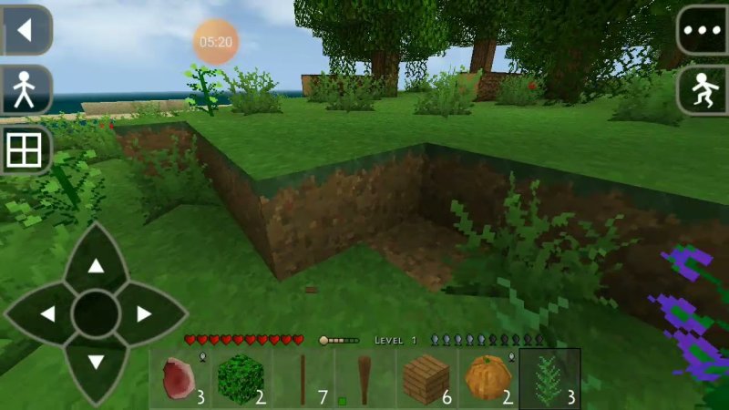 Крафт топора в Survivalcraft 2