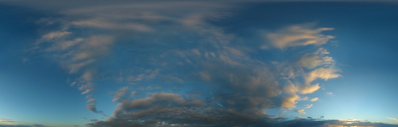 Бирюзовое небо - текстура HDRIS