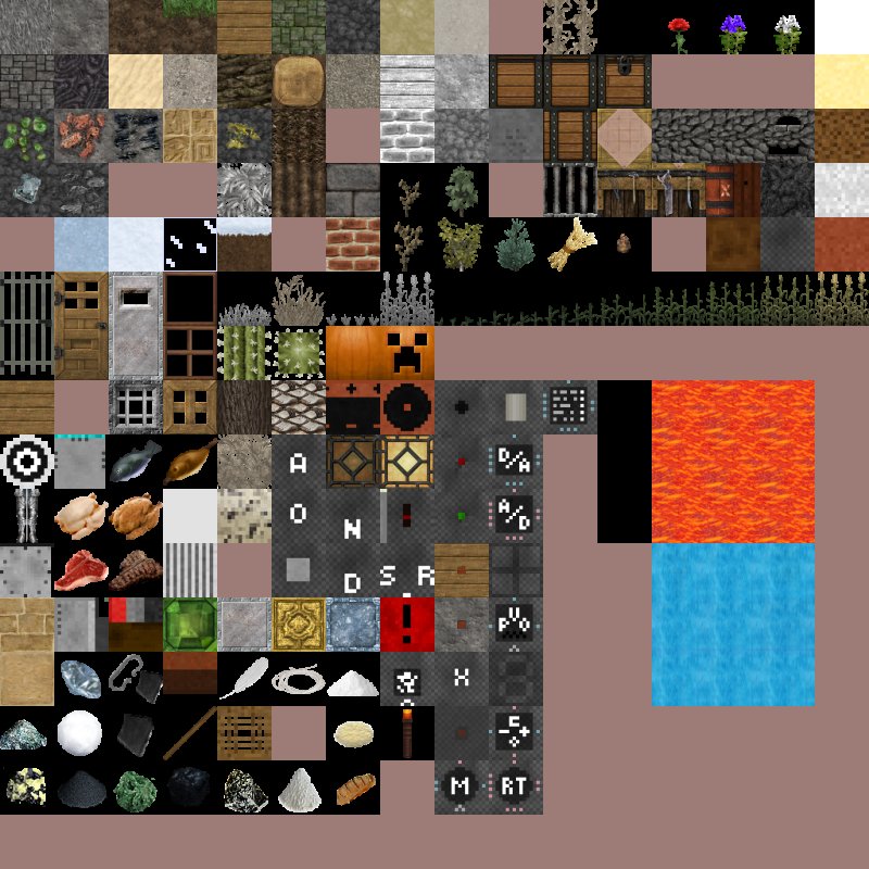 Текстуры блоков в МАЙНКРАФТЕ