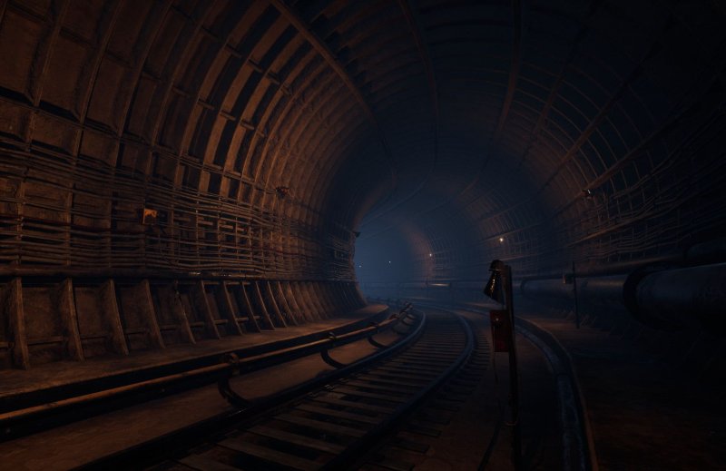 Tonnel Metro 3d model