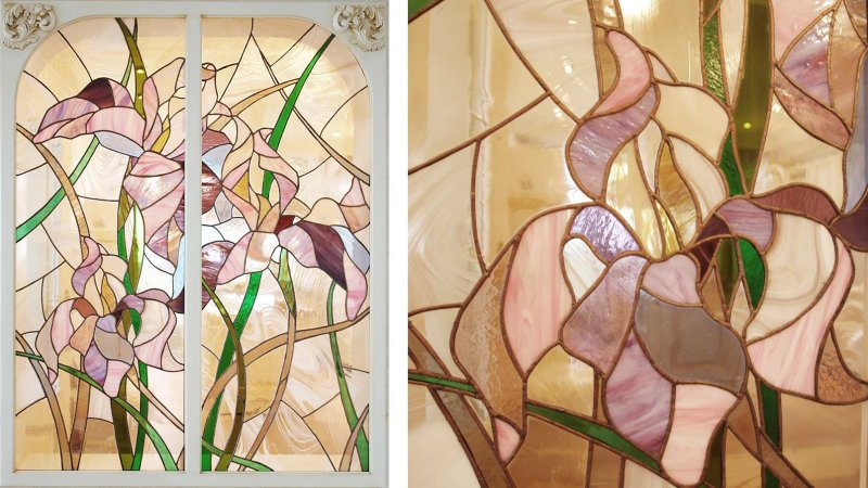 Витраж Тиффани технология