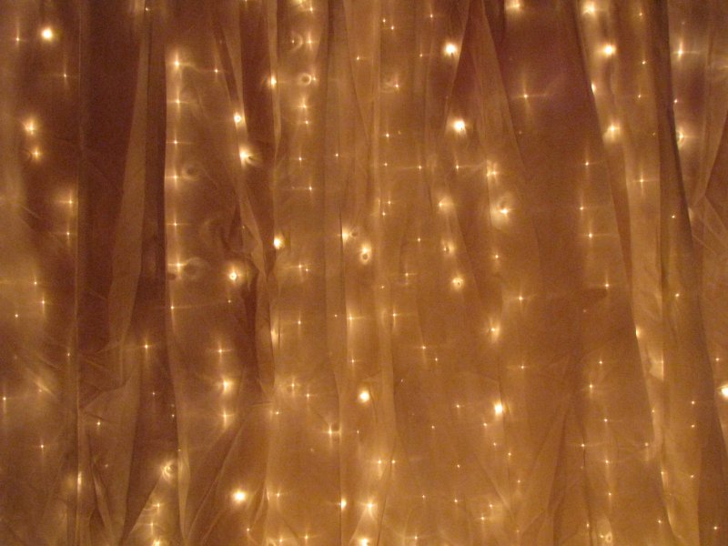 Гирлянда штора