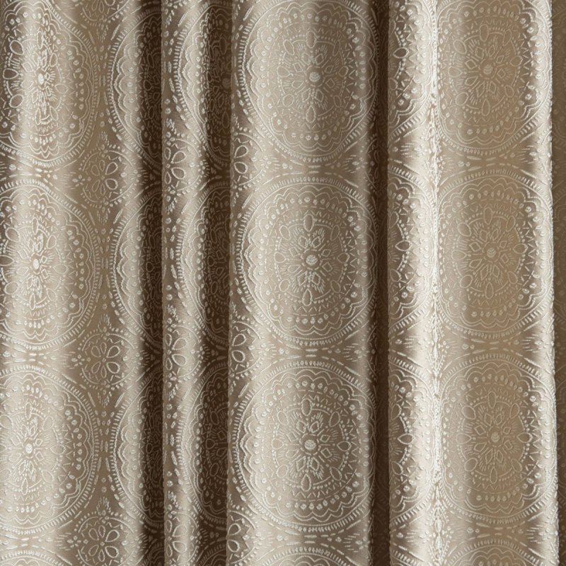 Шторы бежевые