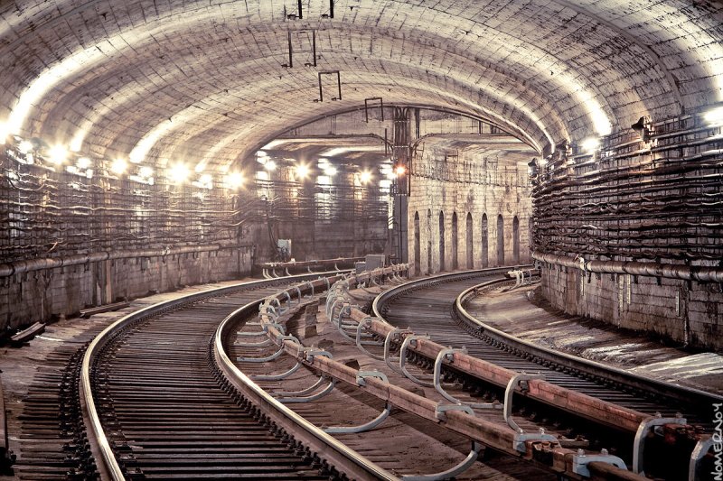 Тоннель метро Афины 1869