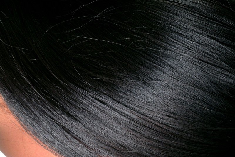 Графитовый цвет волос