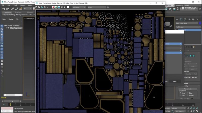 Запечка в Blender