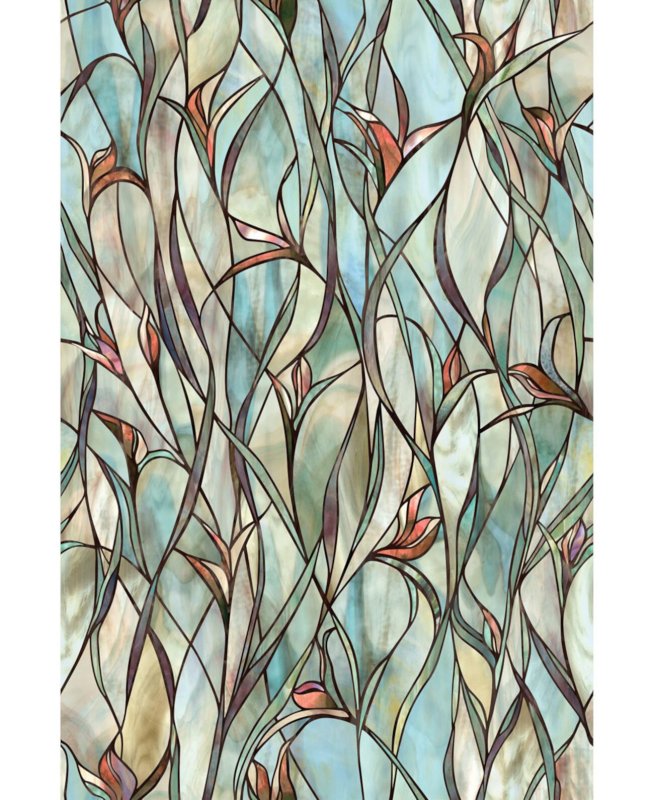 Витражи абстракционные Тиффани
