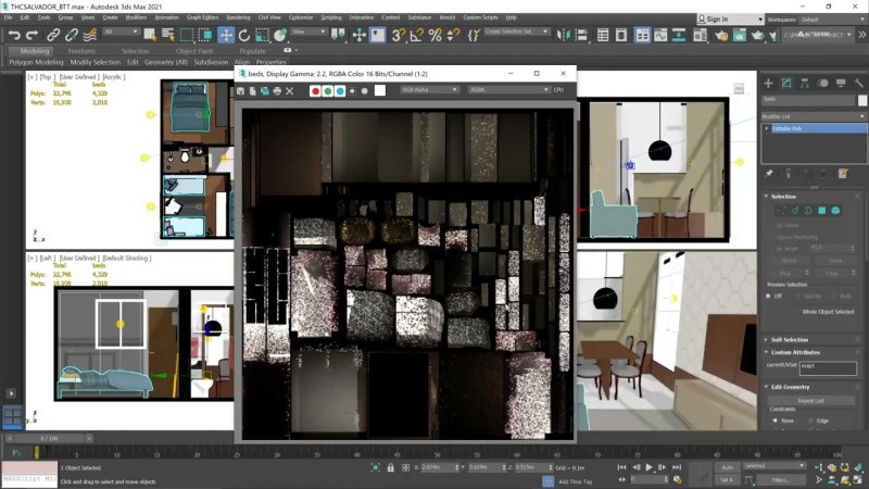 Запеченные текстуры