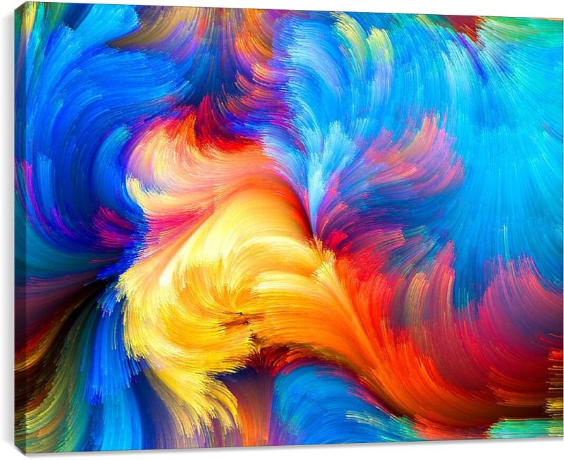 Яркие краски