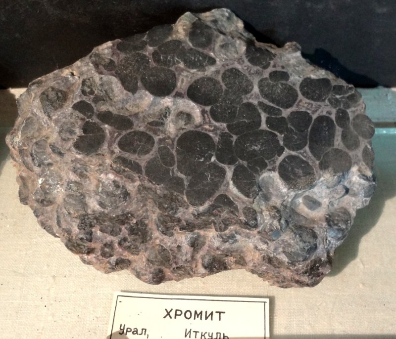 Хромит (хромистый Железняк)