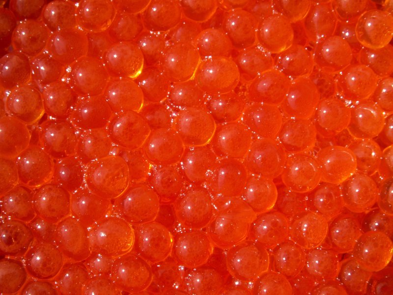 Красная икра фон