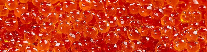 Красная икра текстура