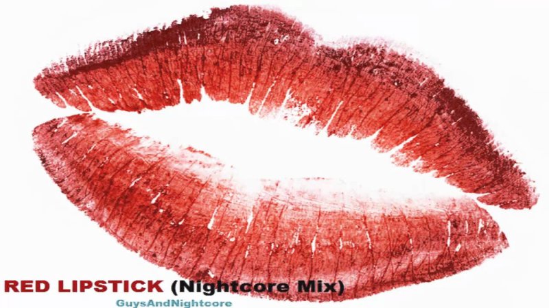 Поцелуй помада