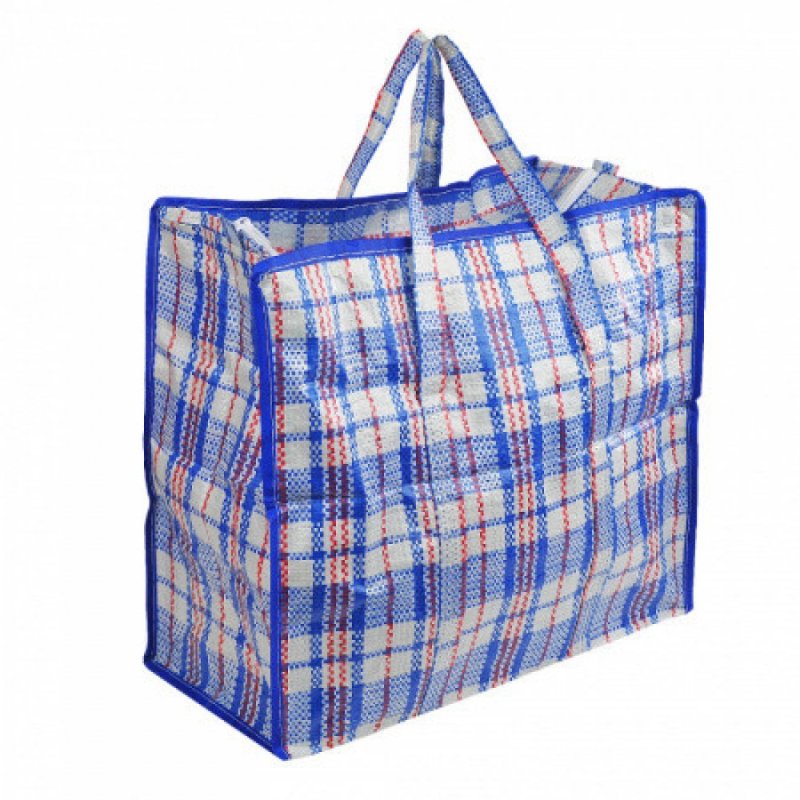 Сумка хозяйственная клетка 40 х 60 х 25 na002