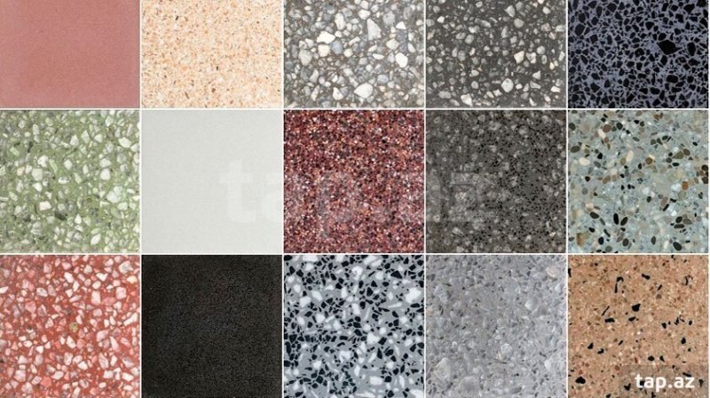 Мозаичные полы терраццо