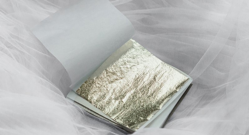 Трансферная поталь серебро