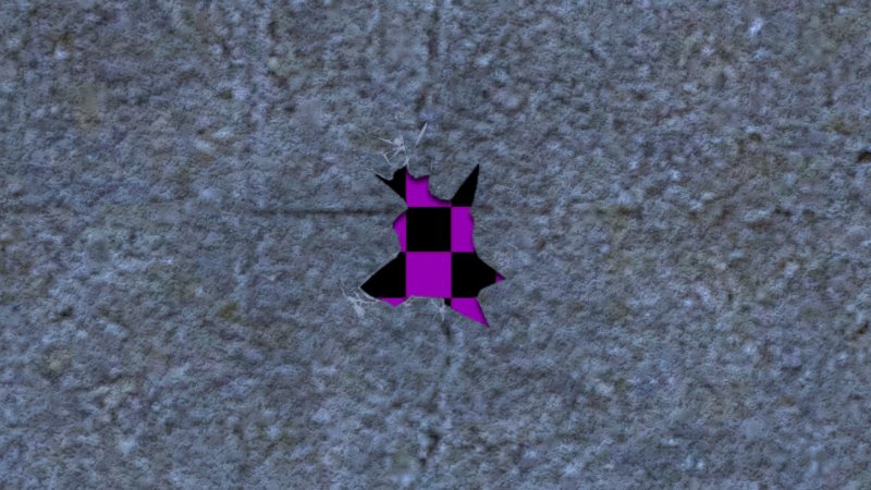 Фиолетово черный квадрат